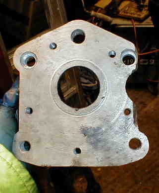 Adapter front view