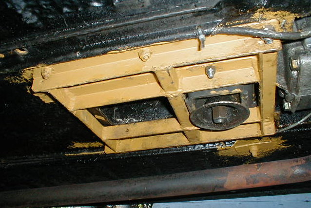 Gbox rear mtg frame