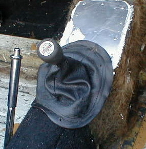 Gear lever gaiter