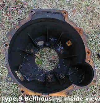 Ford bellhousing inside
